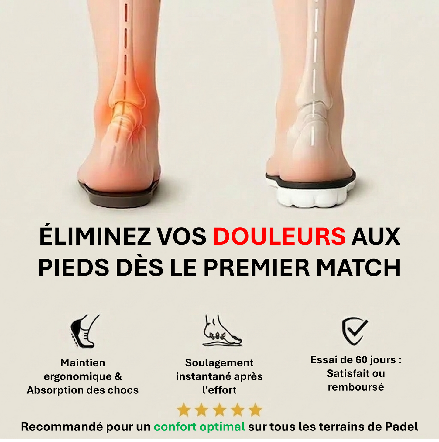 Semelle 4D – PADELYN™